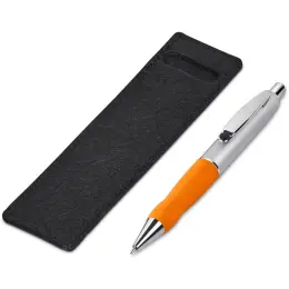 Altitude Turbo Tide Ball Pen in Felt Pouch - Orange